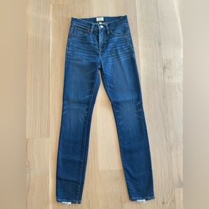 Jcrew Lookout High Rise Skinny Size 25